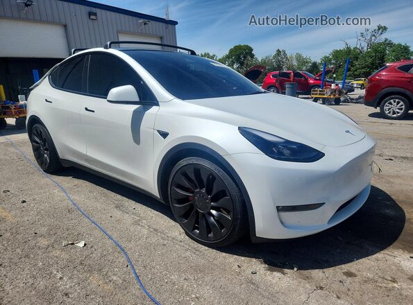 7SAYGDEF9PF793574 2023 TESLA MODEL White Delantero derecho