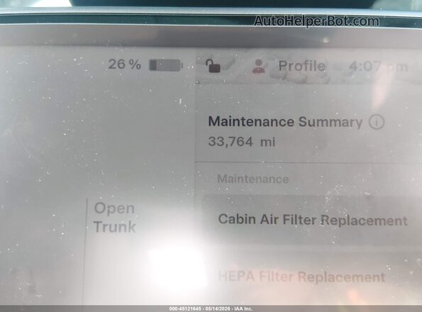 7SAYGDEFXNF465951 2022 TESLA MODEL Y Белый Вид задних сидений