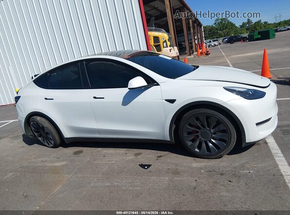 7SAYGDEFXNF465951 2022 TESLA MODEL Y Белый Вид щитка приборов