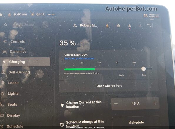 7SAYGDEFXNF535304 2022 TESLA MODEL Y Белый 