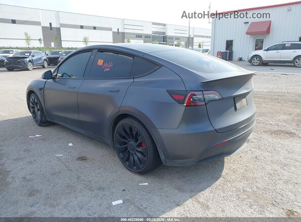 7SAYGDEFXPF802279 2023 TESLA MODEL Y Gray Tył lewy