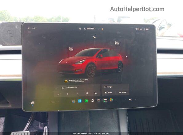 7SAYGDEFXPF900678 2023 TESLA MODEL Y Red 