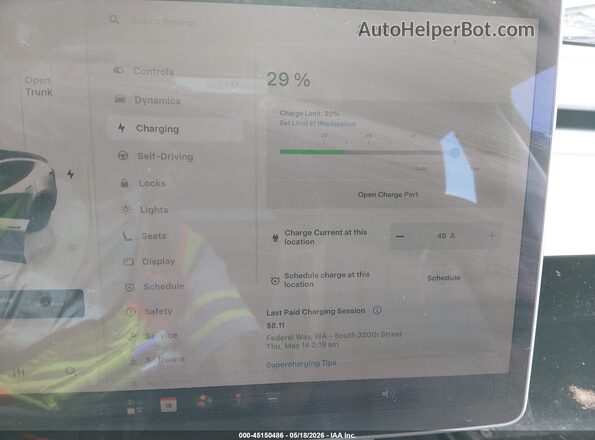 7SAYGDEFXRF157555 2024 TESLA MODEL Y Gray 