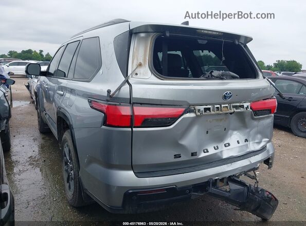 7SVAAAAA4PX002372 2023 TOYOTA SEQUOIA Silver Задня ліва чверть