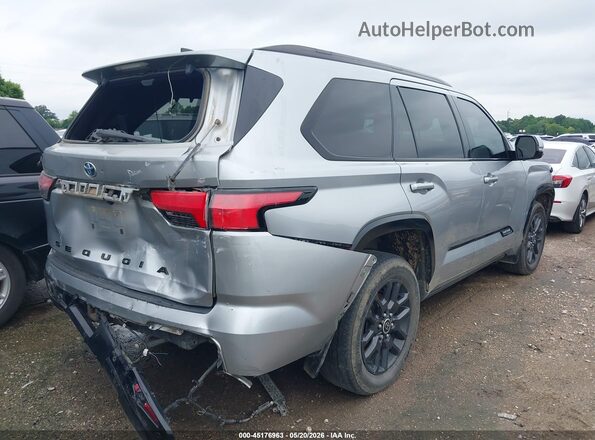 7SVAAAAA4PX002372 2023 TOYOTA SEQUOIA Silver Задня права чверть
