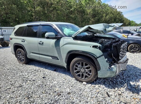7SVAAABA0RX038383 2024 TOYOTA SEQUOIA Gray Առջևի աջ