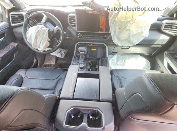 7SVAAABA0RX038383 2024 TOYOTA SEQUOIA Gray Առջևի վահանակի տեսք