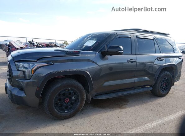 7SVAAABA0SX062978 2025 TOYOTA SEQUOIA Gray Սալոնի 360 աստիճան տեսք