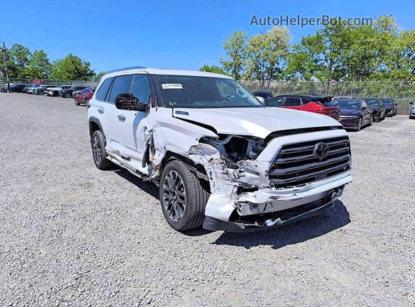 7SVAAABA1RX043351 2024 TOYOTA SEQUOIA White Հետևի աջ