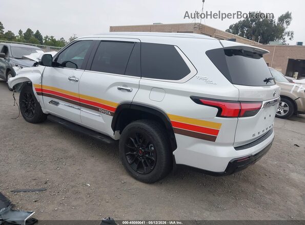 7SVAAABA1SX054534 2025 TOYOTA SEQUOIA White უკანა მარცხენა