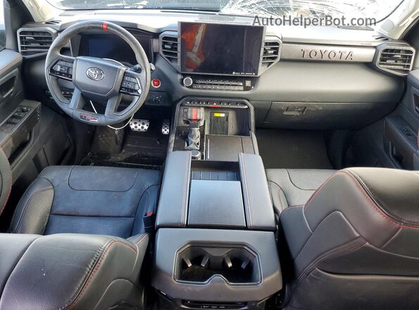 7SVAAABA2PX012168 2023 TOYOTA SEQUOIA Gray წინა პანელის ხედი
