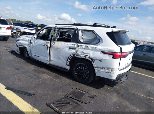 7SVAAABA3RX042931 2024 TOYOTA SEQUOIA White უკანა მარცხენა
