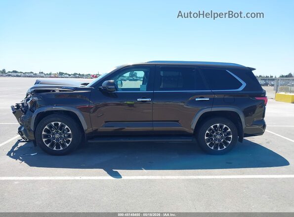 7SVAAABA4RX025880 2024 TOYOTA SEQUOIA Brown Սալոնի 360 աստիճան տեսք