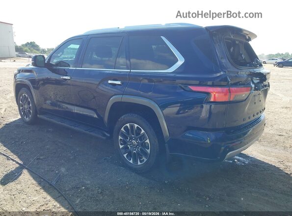 7SVAAABA4RX030867 2024 TOYOTA SEQUOIA Navy Задня ліва чверть