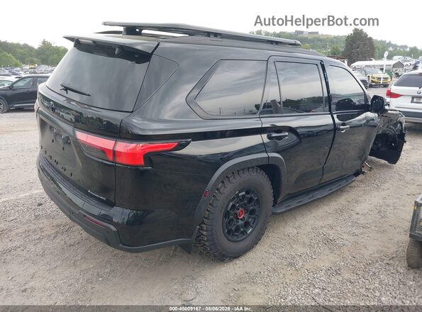 7SVAAABA4TX083477 2026 TOYOTA SEQUOIA Black Հետևի աջ