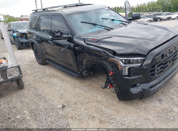 7SVAAABA4TX083477 2026 TOYOTA SEQUOIA Black Դիմացի տեսք