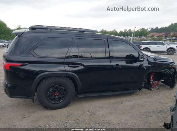 7SVAAABA4TX083477 2026 TOYOTA SEQUOIA Black Սալոնի հետևի տեսք