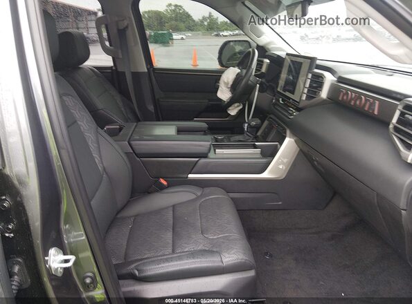 7SVAAABA7PX020332 2023 TOYOTA SEQUOIA Gray Widok wnętrza z przodu