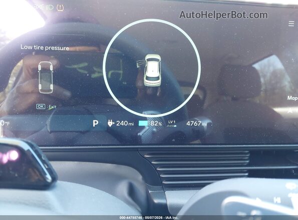 7YAKM4DA4SY032440 2025 HYUNDAI IONIQ 5 Black უკანა სავარძლების ხედი