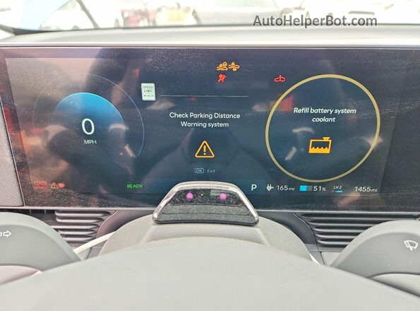 7YAKN4DAXTY063030 2026 HYUNDAI IONIQ Blue Widok zestawu wskaźników