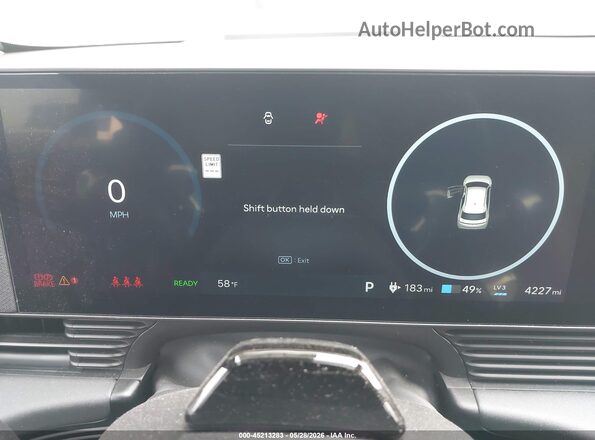 7YAKR4DAXSY033013 2025 HYUNDAI IONIQ 5 Зеленый Вид задних сидений