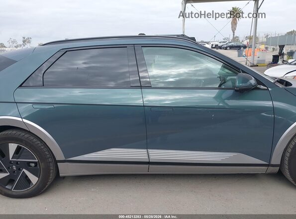 7YAKR4DAXSY033013 2025 HYUNDAI IONIQ 5 Зеленый Вид задней части салона