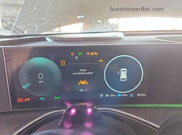7YAMUFS36TY002950 2026 HYUNDAI IONIQ Gray Instrument cluster view