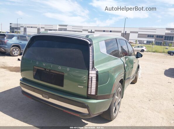 7YAMYFS58TY004558 2026 HYUNDAI IONIQ 9 Зеленый Задняя правая четверть