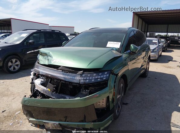 7YAMYFS58TY004558 2026 HYUNDAI IONIQ 9 Зеленый Передняя левая четверть