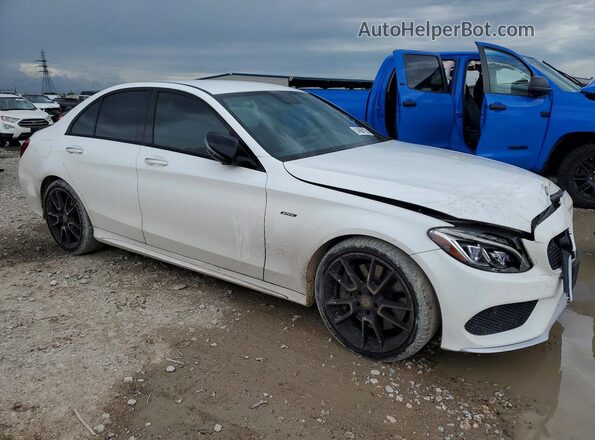 55SWF6EB0GU132868 2016 MERCEDES-BENZ C White Вид спереду