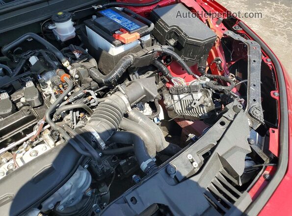 1HGCY1F24SA019752 2025 HONDA ACCORD Red Вид наклейки з VIN-кодом