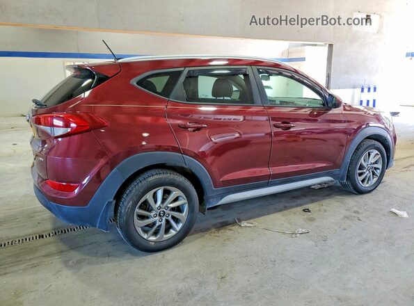 KM8J3CA49HU504495 2017 HYUNDAI TUCSON Red 