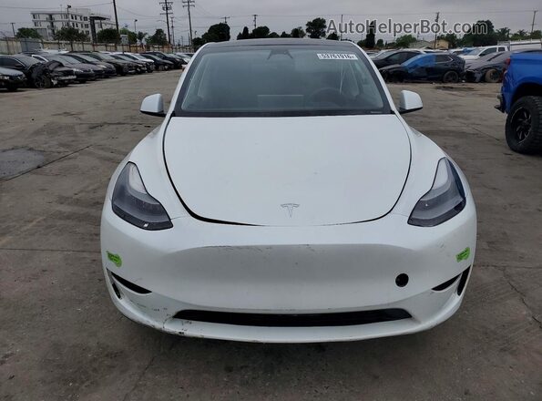 7SAYGAEEXPF742736 2023 TESLA MODEL White Rear view