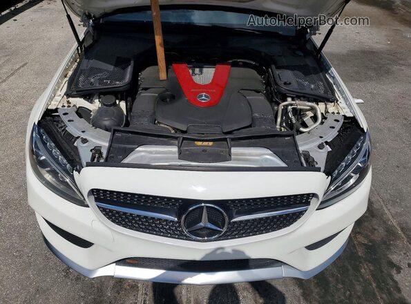 WDDWJ6EB4HF537215 2017 MERCEDES-BENZ C White 