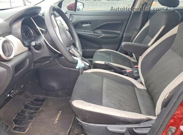 3N1CN8EV6LL804184 2020 NISSAN VERSA Red 