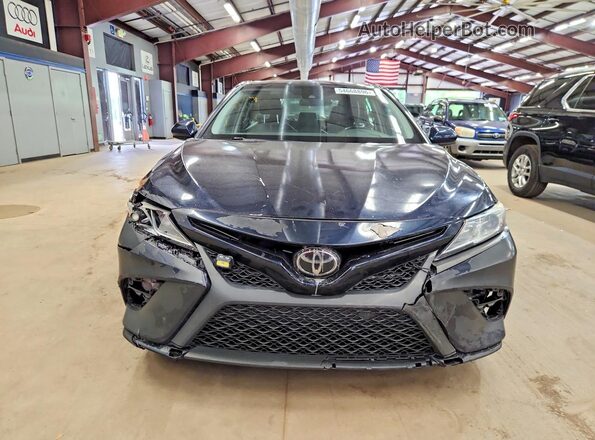 4T1G11AK8LU342743 2020 TOYOTA CAMRY Blue Vista frontal