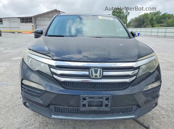 5FNYF6H99GB115148 2016 HONDA PILOT Black Вид спереду