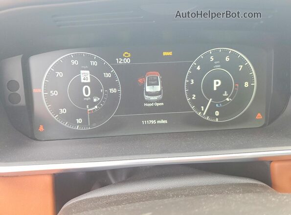 SALWV2FV7HA146159 2017 LAND ROVER RANGE White Հետևի նստատեղերի տեսք