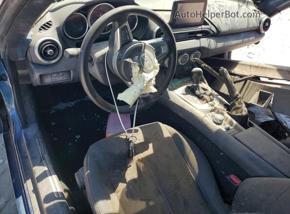 JM1NDAM74L0411770 2020 MAZDA MX-5 Blue ხელსაწყოთა პანელის ხედი