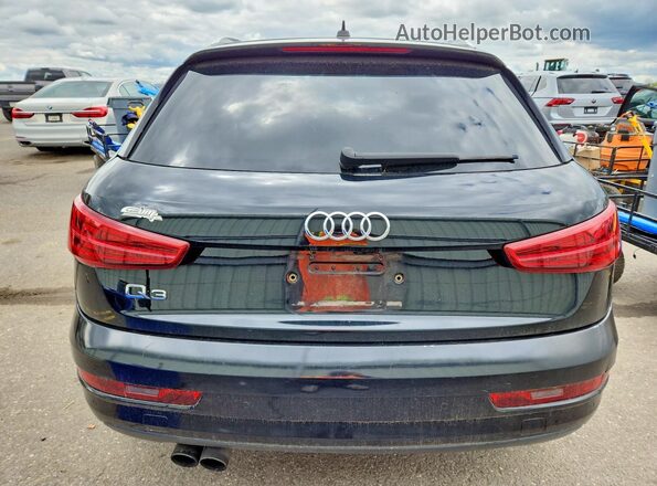 WA1BCCFS0HR011821 2017 AUDI Q3 Black Front interior view