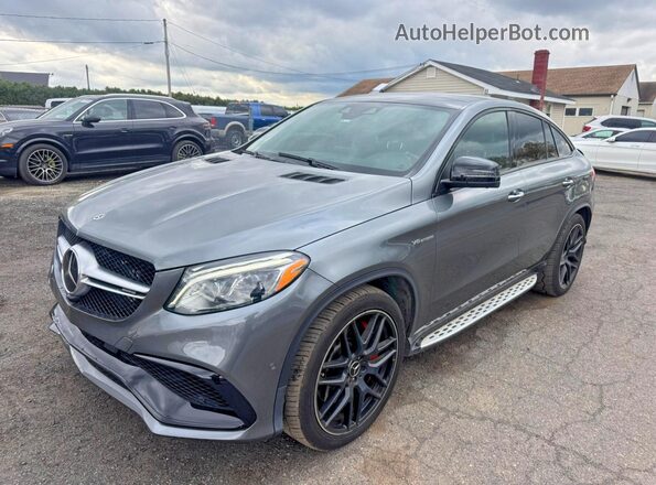 4JGED7FB3KA155002 2019 MERCEDES-BENZ GLE Charcoal Trasero izquierdo