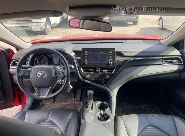 4T1G11AK9NU040137 2022 TOYOTA CAMRY Red 