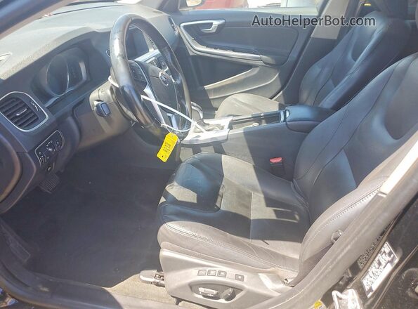 YV440MWK4J2052882 2018 VOLVO V60 Black Widok deski rozdzielczej