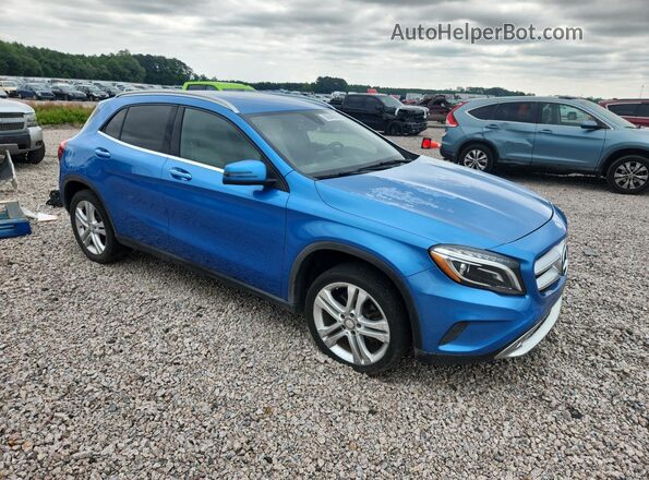 WDCTG4GBXGJ188449 2016 MERCEDES-BENZ GLA Blue წინა ხედი