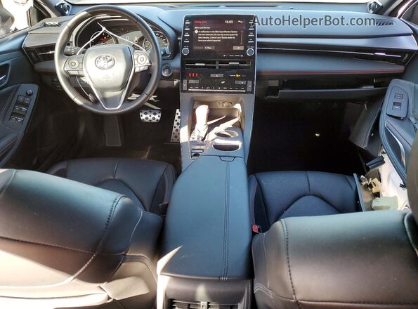 4T1FZ1FB2LU044413 2020 TOYOTA AVALON White Widok deski rozdzielczej