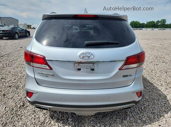 KM8SRDHF7JU292041 2018 HYUNDAI SANTA Silver 