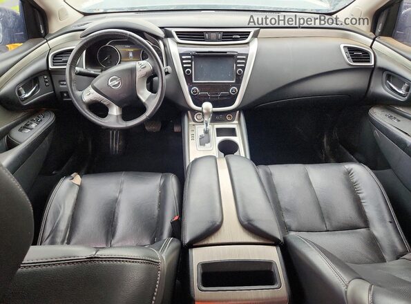 5N1AZ2MH7JN176470 2018 NISSAN MURANO Серебряный Вид панели приборов