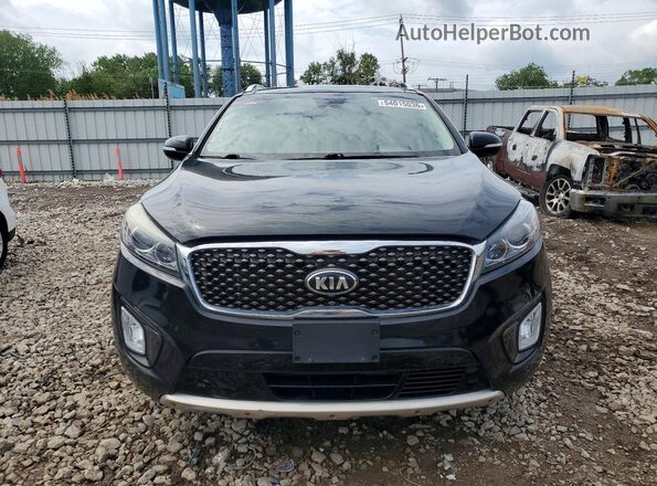 5XYPKDA54HG338145 2017 KIA SORENTO Black 