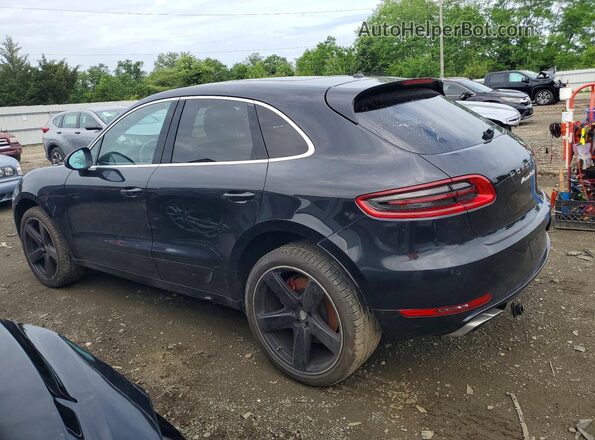 WP1AF2A59GLB93474 2016 PORSCHE MACAN Черный Задняя правая четверть