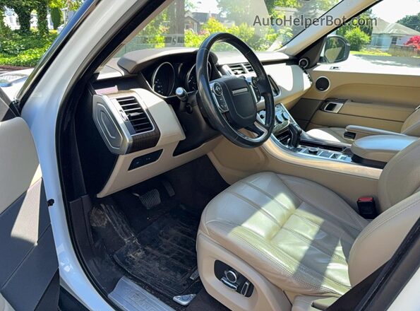 SALWR2VF7GA584757 2016 LAND ROVER RANGE White უკანა სავარძლების ხედი
